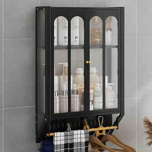 Étagère de rangement de salle de bain murale sans perforation