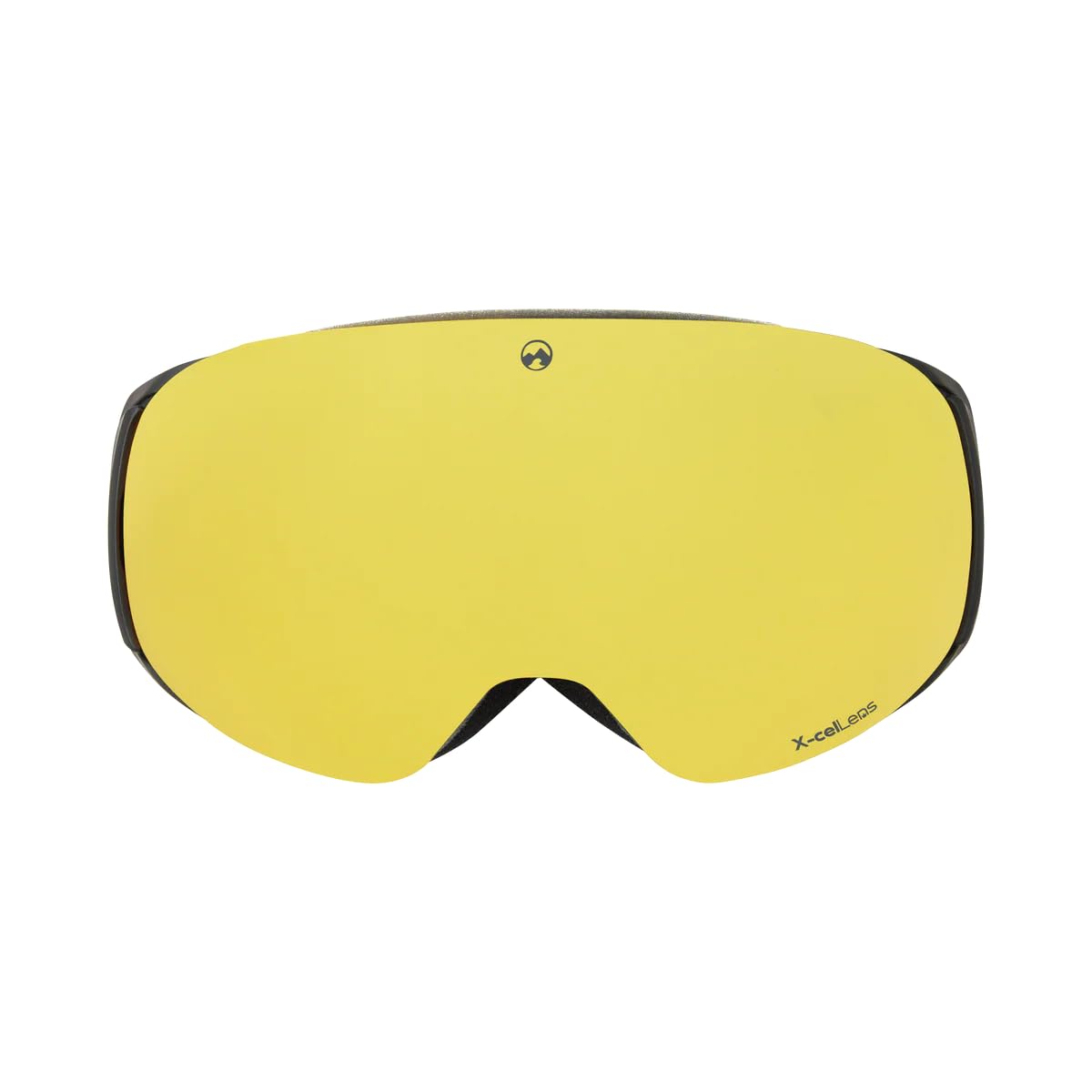 MowMow GRAVITY Skibrille – Gratis Bonuslinse – Magnetisch – ECO: Rahmen aus Bioharz & recycelt – UV400 – Unisex (Rot, Gelb)