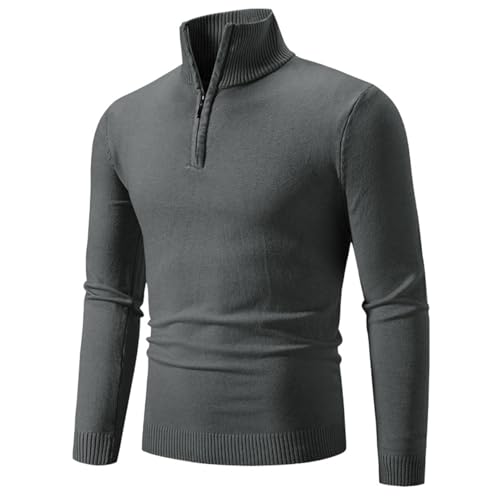 Pull à fermeture éclair confortable pour vos sorties casual d'hiver