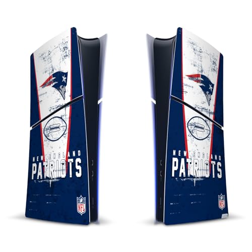 Vinyle New England Patriots PS5 Slim Digital autocollant de jeu protection NFL
