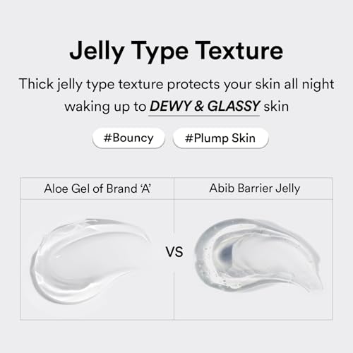 Image of Abib Rice Probiotics Overnight Face Mask Barrier Jelly 2.7 fl oz | Korean Sleeping Mask for Glass Skin | Moisturizing & Slugging Cream