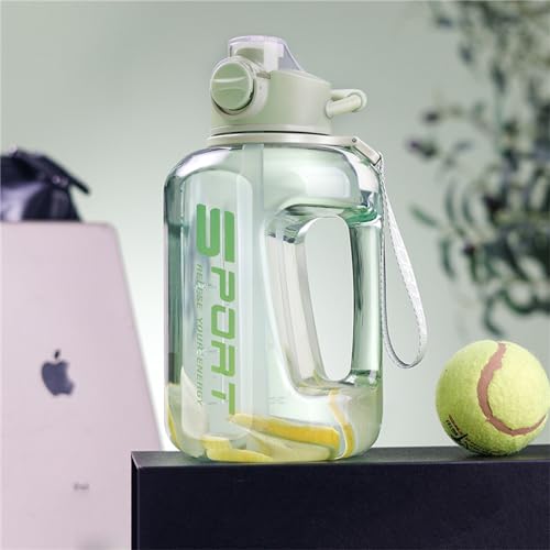 Bouteilles de sport anti-fuite extra-fort 1700ml avec suivi horaire