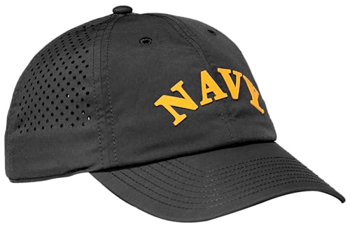 Desert Cactus US Naval Academy BreezePro Baseball Hat (BP2) Black
