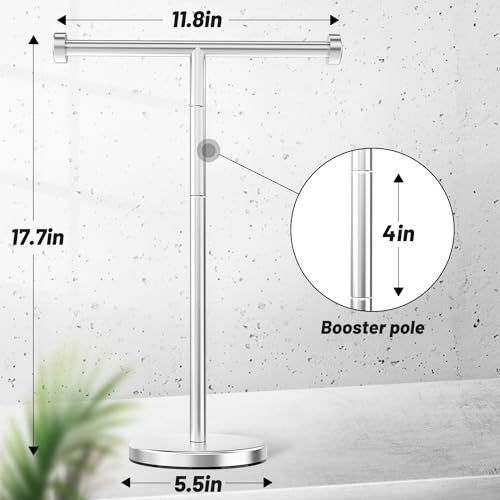 Porte-serviettes en forme de T VEHHE pour une ambiance spa à la maison