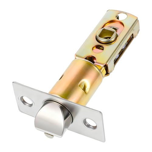 Adjustable Door Latch 60/70mm Adjustable Passage Door Latch Doors Knob Latches Tubular Mortice Latches Doors Knob Parts for Lever Handles Internal Handles