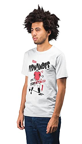 Image of Bruno Fernandes 'Part of DNA' Men's 100% Cotton Round Neck T-Shirt