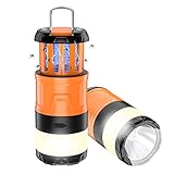 電撃殺虫器 充電式 Tomight 電撃殺虫灯 殺虫ライト 蚊よけ UV 蚊取り器 捕虫器 LEDランタン キャンプランタン 夜釣り テントライト 懐中電灯 3in1機能 6つ点灯モード IP67防水 省エネ コンパクト 防災 SOS点灯 応急 停電 登山 ハイキング