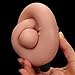 Remote Control Silicone Realistic Vibrating Strapless Strap on Dildo Double Rabbit Dildo Vibrator Dildo Anal Dildo Penis Vibrator for Woman Double Lesbian Dildo