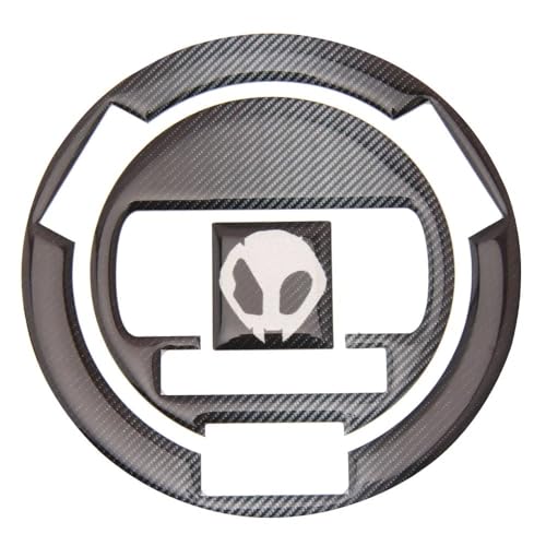 Stickers Réservoir pour S1000R Moto Autocollant Bouchon Carburant en Fibre de Carbone Modèle A