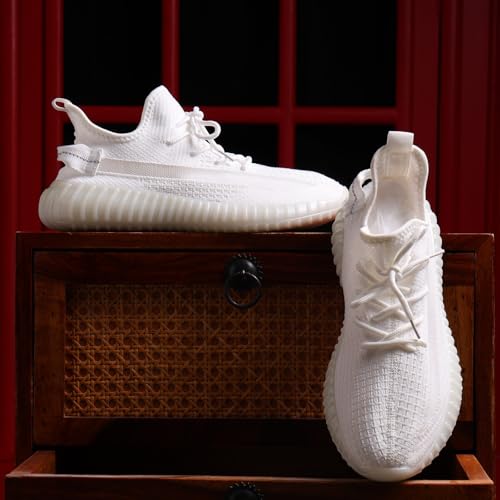 Image of Men's Black Sports Running Shoes | Lightweight Breathable Mesh Sneakers | Lace-Up Casual Walking & Gym Shoes | Anti-Slip Sole Comfortable Footwear for Men.
