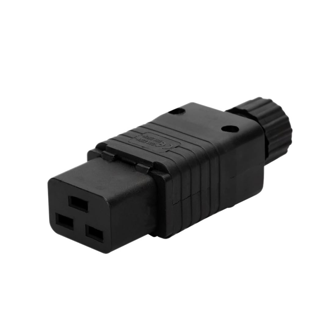 IEC 320 C19 wtyczka żeńska do samodzielnego lutowania, 16 A, 250 V, certyfikat CE i RoHS, 3-biegunowa do PDU, UPS, serwerów i instalacji przemysłowych (10)