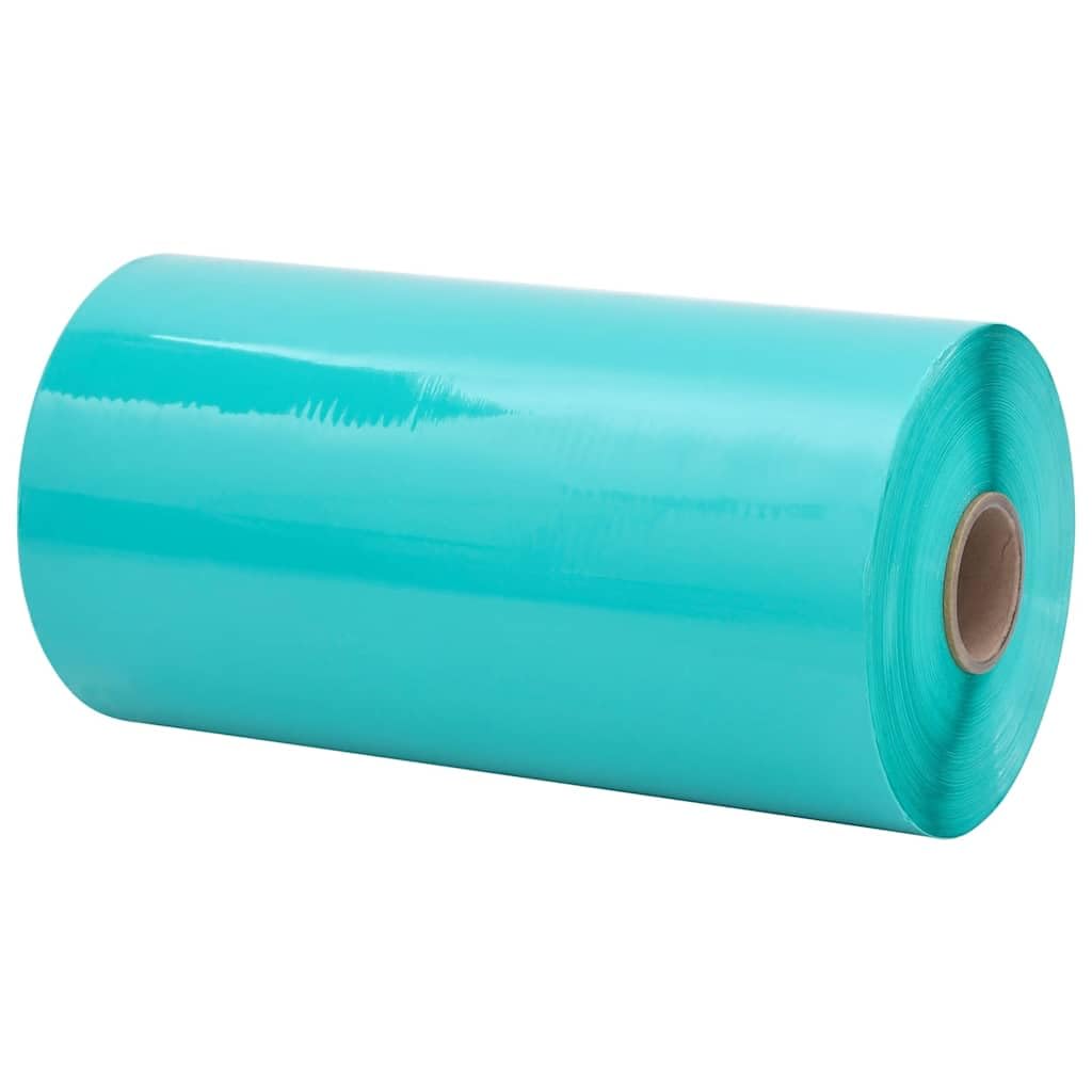 Folia rolnicza z rzeteczkami zielona 25 µm PE 50 cm x 1800 m o wysokiej rozciągliwości i odporności na promieniowanie UV do kiszonki i beli siana, odporny na rozdarcie materiał opakowaniowy