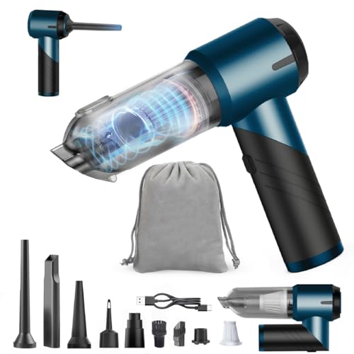 PAMH® Aspirador de Mano 3 en 1 Inalámbrico – 20000 PA Succión Ultra Potente | Soplador y Hinchador Portátil USB-C | Mini Aspiradora Sin Cable para Coche, Hogar, Oficina y Camping PAMH® Aspirador de Mano 3 en 1 Inalámbrico – 20000 PA Succión Ultra Potente | Soplador y Hinchador Portátil USB-C | Mini Aspiradora Sin Cable para Coche, Hogar, Oficina y Camping