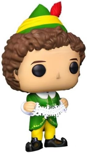 Miniatura 3 de Funko Pop! Moveis Elf - Buddy The Elf con copos de nieve de papel Tienda exclusiva