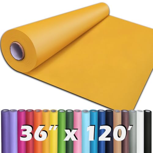 Perkhomy Kraft Paper Roll 36"x120' orange, 80GSM