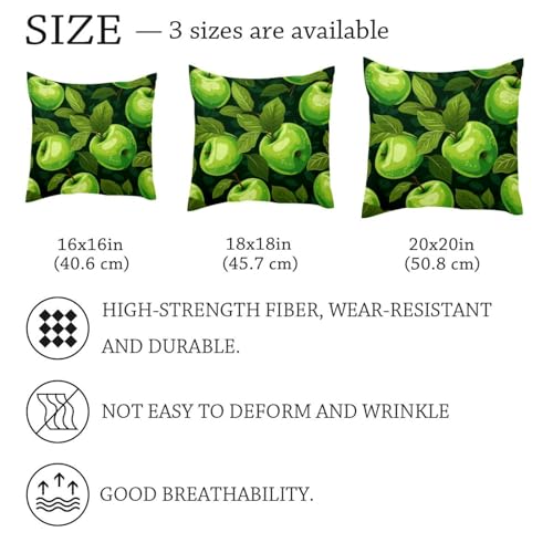Housse de coussin velours 50x50 vert canapé moderne - 7
