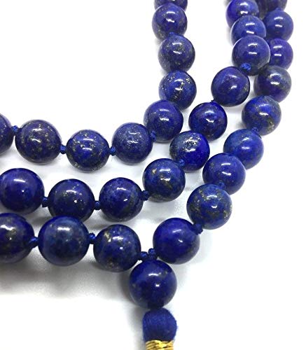Mala bouddhiste lapis lazuli 8mm pour stimuler l'intelligence - 2