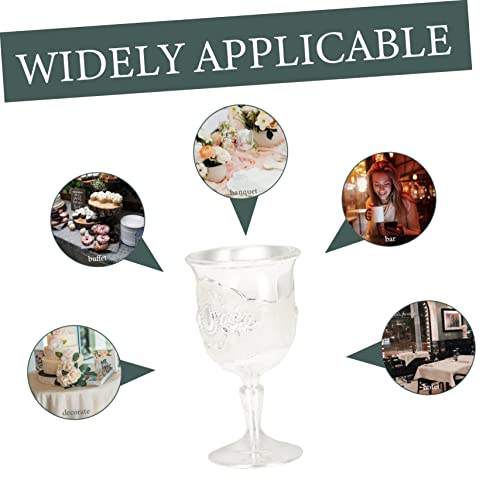 Gobelet à vin délicat incassable et coupe à whisky réutilisable