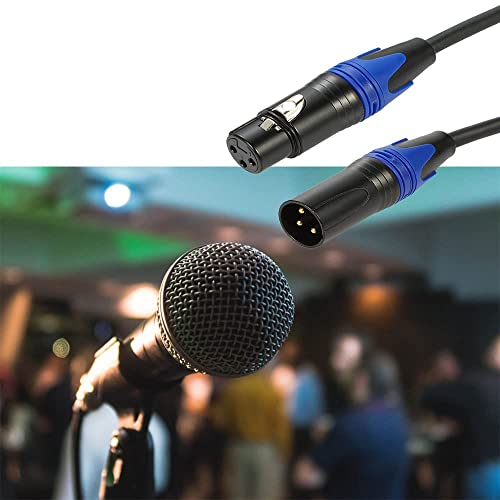 Seefeful BTE20220712002 1 Male To 2 Female Xlr Y Splitter Micrphone Cable,(11.8 Inches / 2 Pack) 3Pin Xlr Male To Dual Xlr Female Y-Splitter Balanced Mic Audio Cables thumb #4