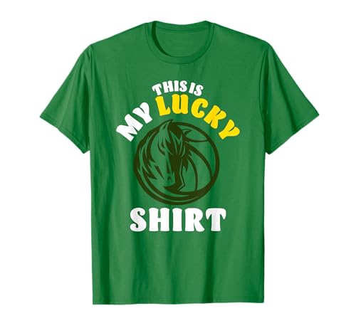 NBA Dallas Mavericks St. Patrick's Day Lucky Shirt T-Shirt