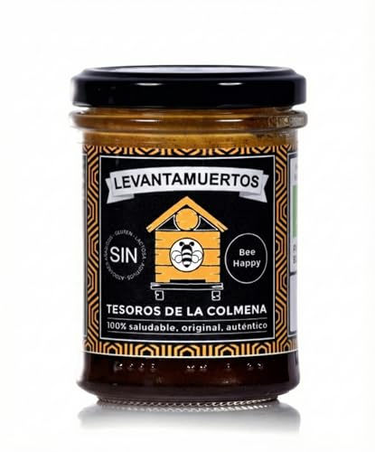 Levantamuertos Black Bio – Energizante Natural con Miel, Maca, Canela, Sabal Serrulata – Refuerzo Hormonal y Vitalidad Masculina – Certificado Ecologico