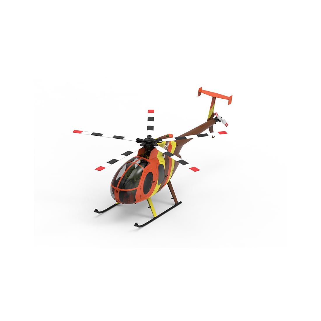 YU XIANG F118S MH-6 1/16 2.4G 9CH RC elicottero militare RTF (Magnum)