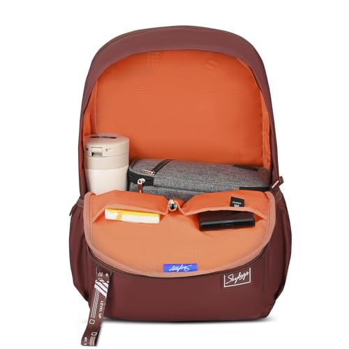 Image of Skybags Fuse 15.6 Inch Compatible Laptop Backpack 18L | 2 Compartments with Quick-Access Front Pocket | Air-Mesh Back Panel & Side Bottle Pocket | Office & Travel Backpack for Men & Women