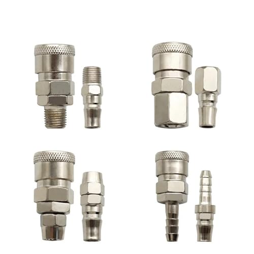 Raccord rapide pneumatique type C PM20 en acier robuste