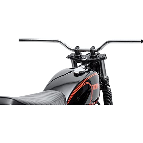 Hashiru Superbikelenker 22mm Stahl 0084 – Verchromt – Für Motorrad Rohrlenker – 76x7,1cm neutral