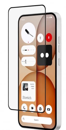 Image of Military-Grade Tempered Glass Screen Protector Compatible for Nothing Phone 4a / 4a Pro with Edge to Edge Coverage and Easy Self Installation Kit