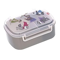 SIGG - Kinderlunchbox 1L - Viva Lunchbox Paard & Bloem - Licht Als Een Veertje Vaatwasmachinebestendig Magnetronbestendig Bpa Vrij Ideaal Voor School Roze 1l