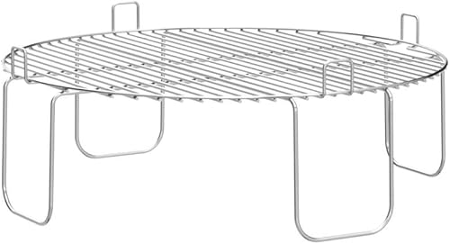 Miniatura 4 de Rejilla de acero inoxidable de 4 pulgadas compatible con NuWave® Oven Pro, Primo, NutriChef, Black Decker | Accesorio de rejilla reversible para