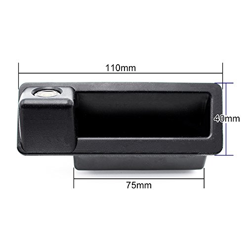 Image of HD Color CCD Waterproof Vehicle Car Rear View Backup Camera, 170 Viewing Angle Reversing Camera for BMW 1 /2 /3 /4 /5 /7 /M Series X1 X3 X4 X5 X6 F18 F35 F45 F46 F48 F80 520Li 525Li (NO.1 Backup Camera)