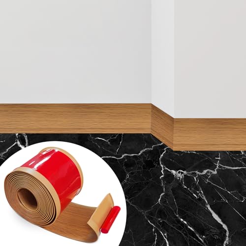 PVC Soft Skirting Board, 300 cm, Yellow