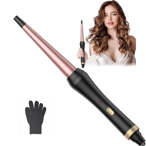 UKLISS Lockenstab [kegelförmig 13-25mm], Reise...