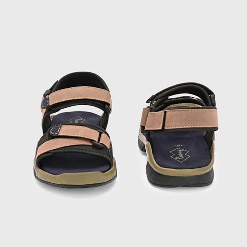 Image of Centrino Sandals for Men | Stylish Men's Casual Sandal for Office & Travel | Comfortable Sandals with Grip Insole & Quality (8144)