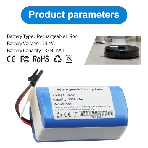 Image of MULS 3350mAh Battery for Eufy RoboVac LR30 L35 LR20 Hybrid+ Vacuum Cleaner