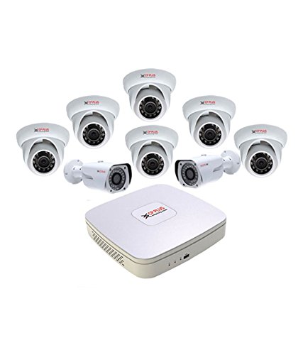 Image of Cp-plus Hdcvi 8 Ch DVR & 8 Dom Ir - 1 Mega Pixels CCTV Camera Surveillance System