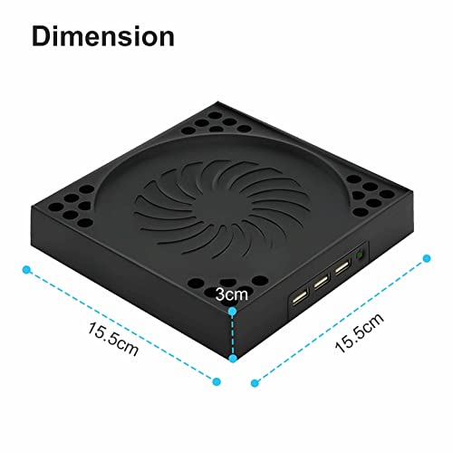 5V2.6A Console Cooling Fan Vertical Stand USB Cooler Accessories For Xbox Series X
