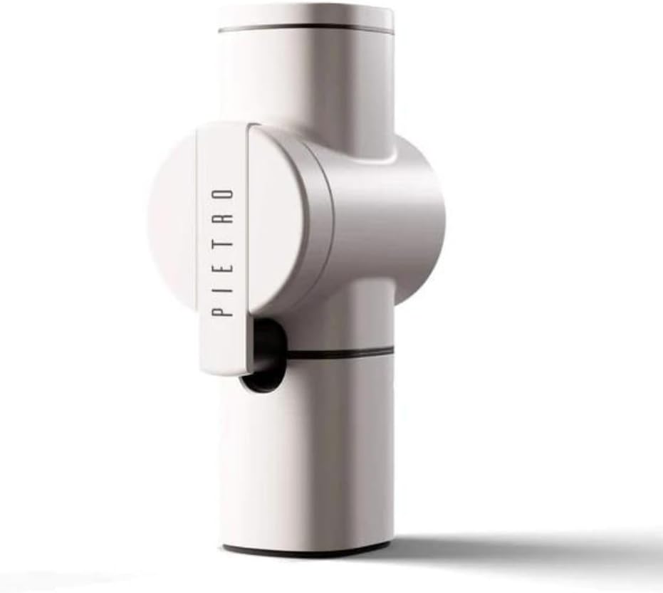 Pietro Manual Coffee Grinder - Made in Italy - (White)