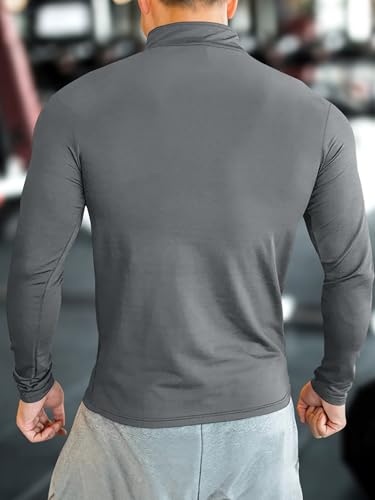 Image of Noble Monk Men's Active wear Regular Fit T Shirt |Full Sleeves |Casual Sportwear T-Shirt for Men