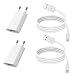 Produktbild iPhone USB Ladegerät Netzteil und KabelApple MFi ZertifiziertApple USB Schnellladegerät und 1M Lightning Ladekabel2-Pack für iPhone 14/13/12/11/XS/SE/8/7/6S/6 Plus/5S/iPad/iPod/AirPods - All iOS