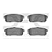 Dynamic Friction Company 3000 Semi-Metallic Brake Pads 1311-0900-00-Rear Set For 2000-2001 INFINITI I30, 2000-2002 INFINITI G20, 2000-2003 Nissan Maxima, 2001-2006 Nissan Sentra, 2002-2004 INFINITI
