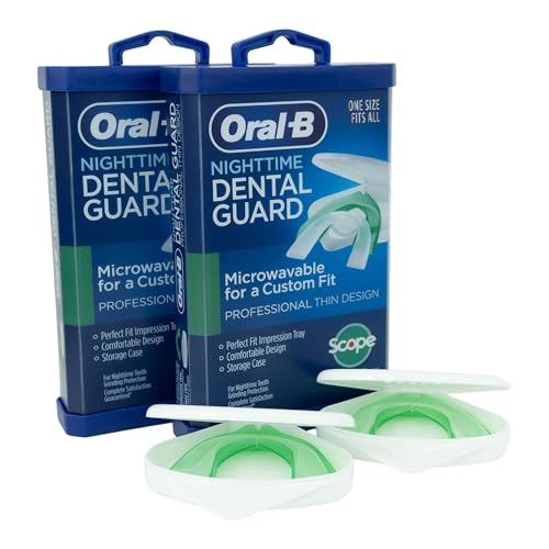 Oral-B Mouth Guard for Grinding Teeth at Night -...