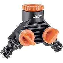 Double Hose Connector for Garden Tap