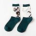 Produktbild AUUUA Herbst und Winter Retro Frauen Wandmalerei männliche Socken Öl Spaß glücklich Socken