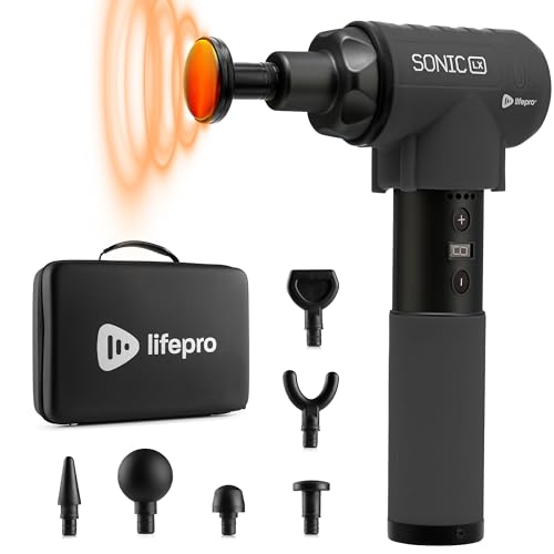 LifePro Sonic LX Professional Massage Gun -...
