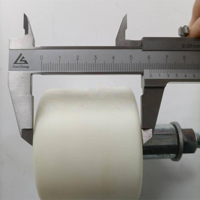 10PCS Escalator Handrail Roller with Shaft M12 OD80mm W60mm Bearing 6204 80x60x6204