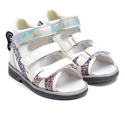 Orthopop Toddler Leather Sandals with Support Cover