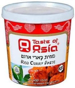 Taste of Asia Kosher Red Curry Paste, 400g
